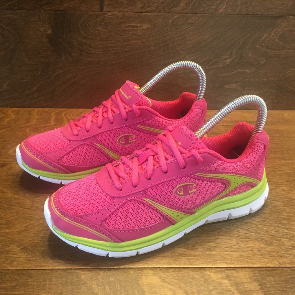 Champion Women's Running Shoes Neon Pink/Green 5